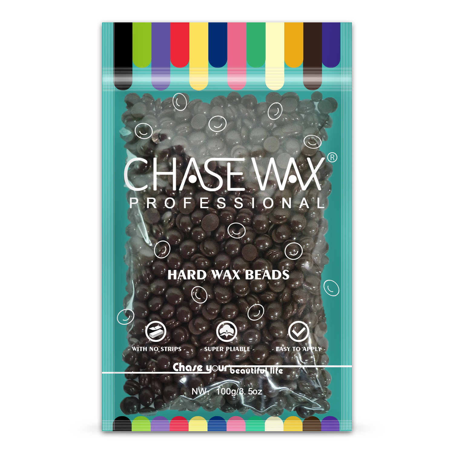 CHASE WAX 100G CHOCOLATE HARD WAX BEADS