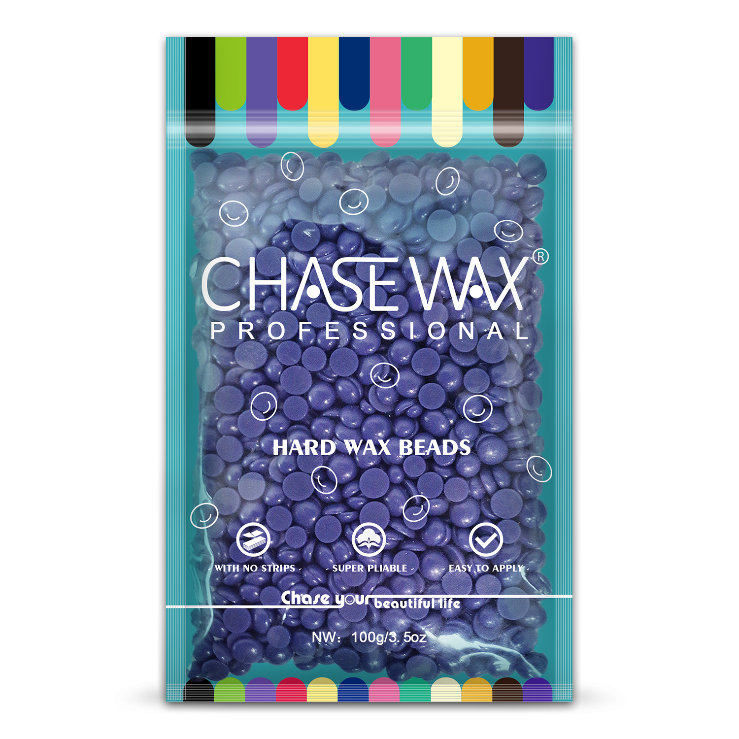 CHASE WAX 100G LAVENDER HARD WAX BEADS