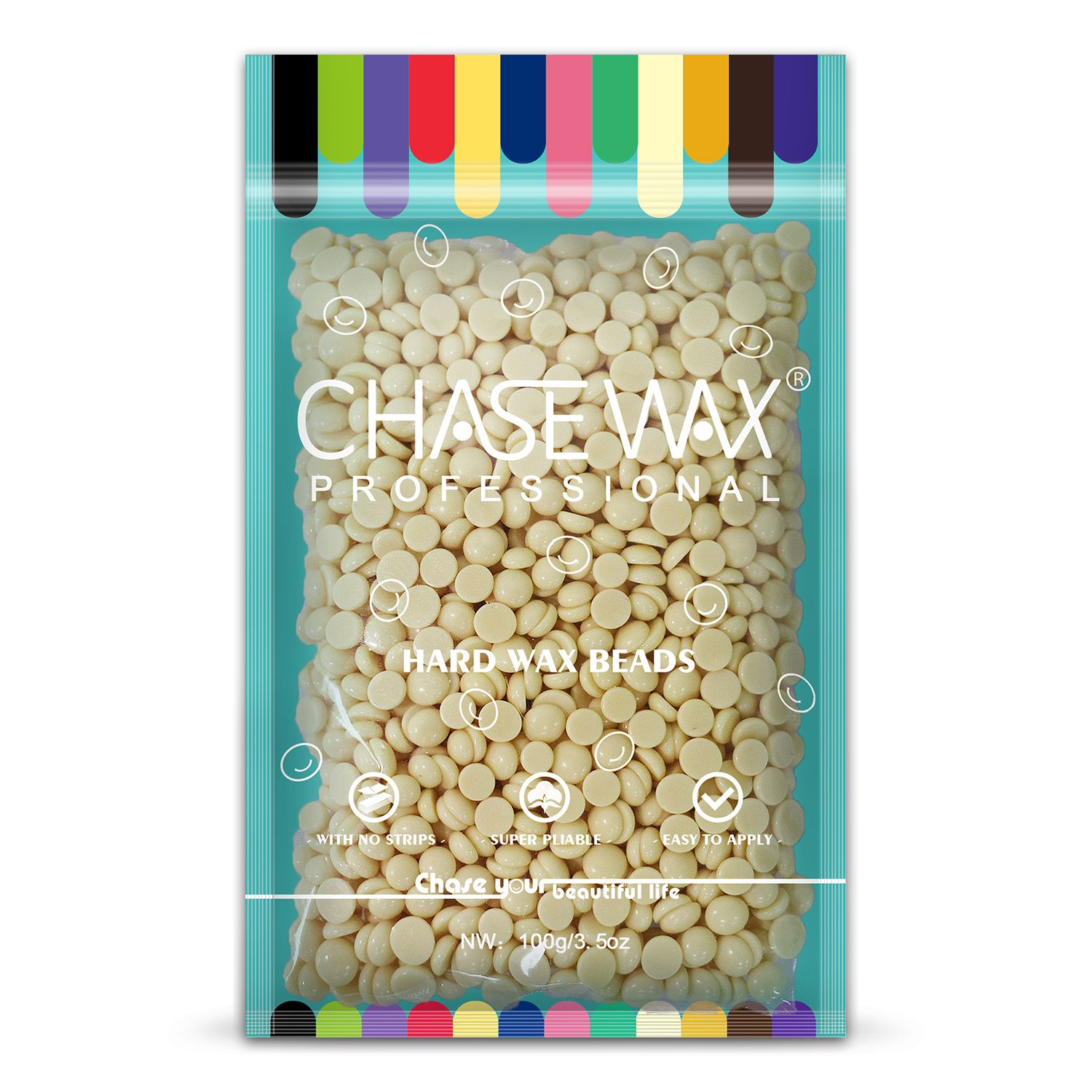 CHASE WAX 100G BRAZILIAN HARD WAX BEADS