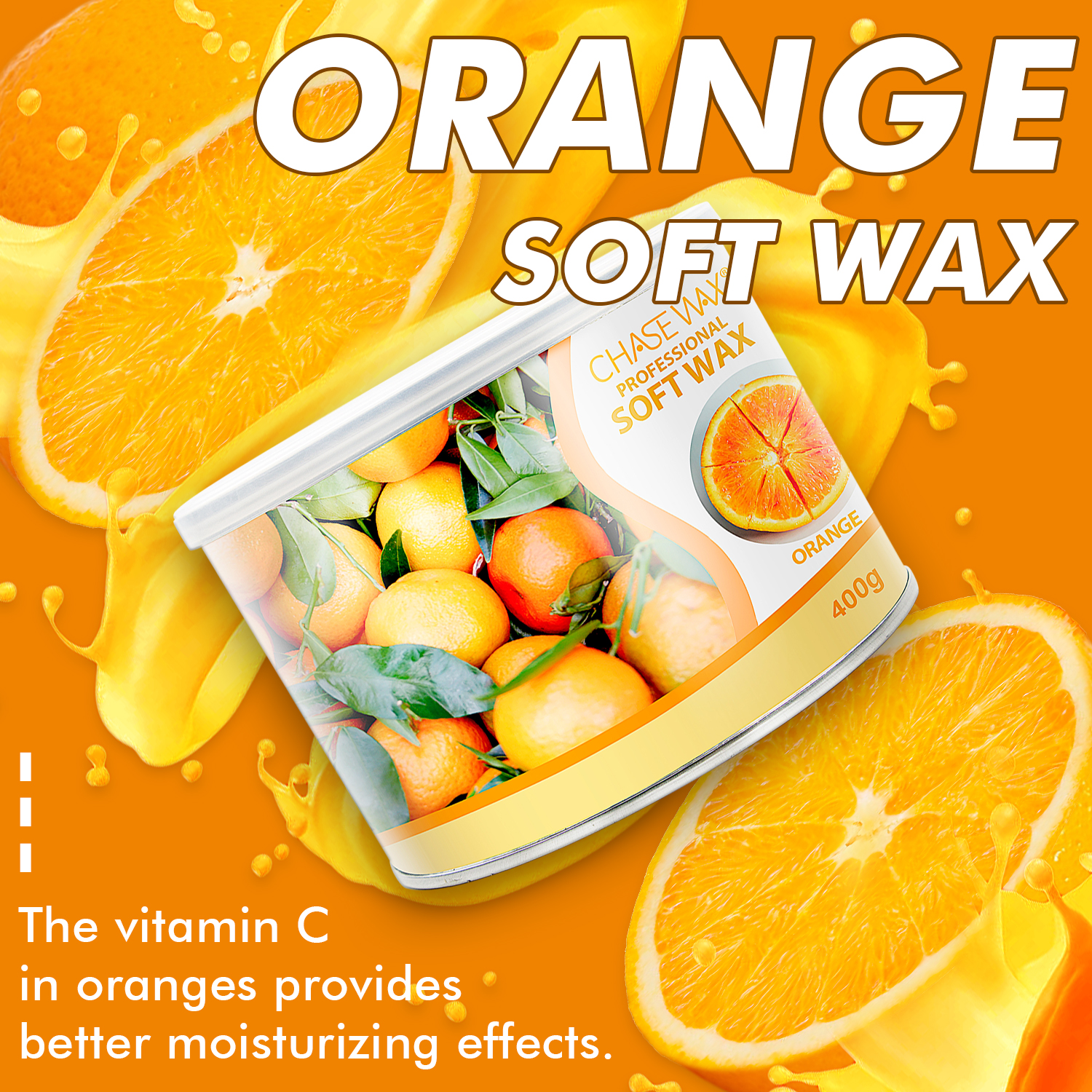 CHASE WAX 400G ORANGER SOFT WAX