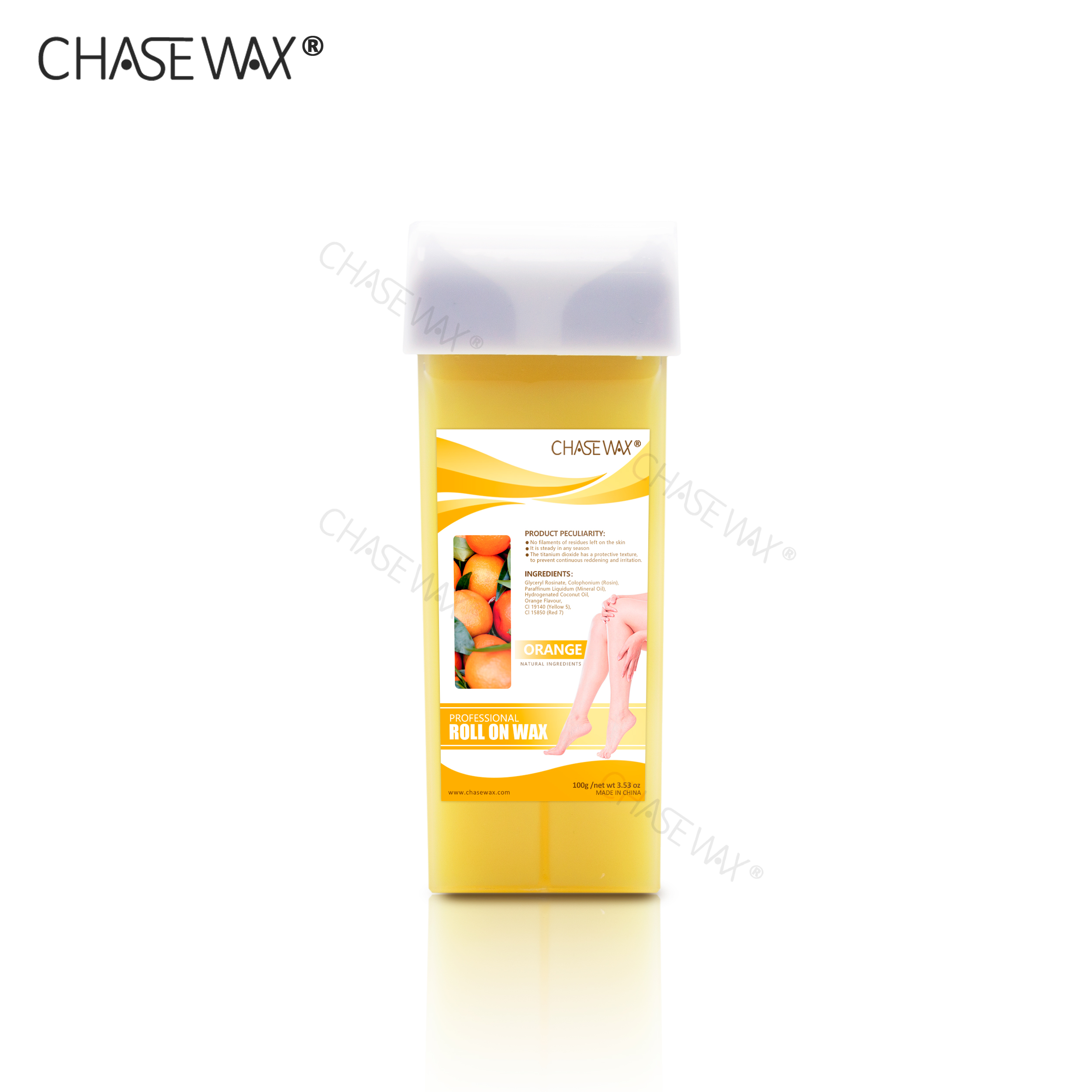 CHASE WAX 100G ORANGE ROLL ON CARTRIDGE 