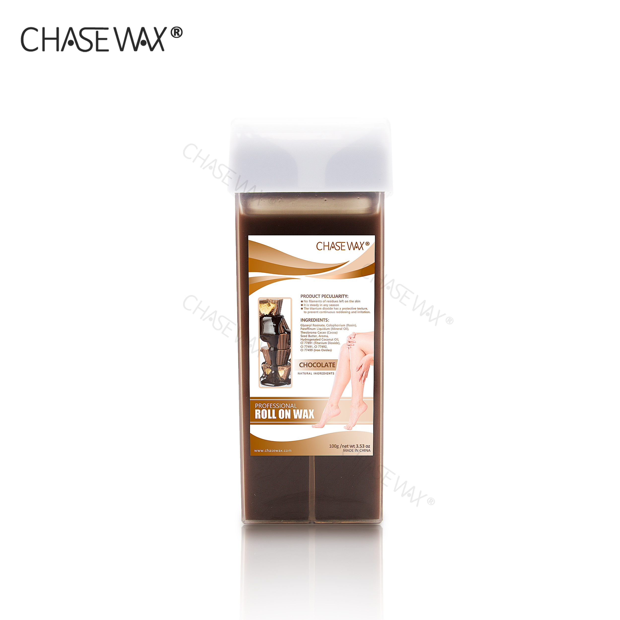 CHASE WAX 100G CHOCOLATE ROLL ON CARTRID