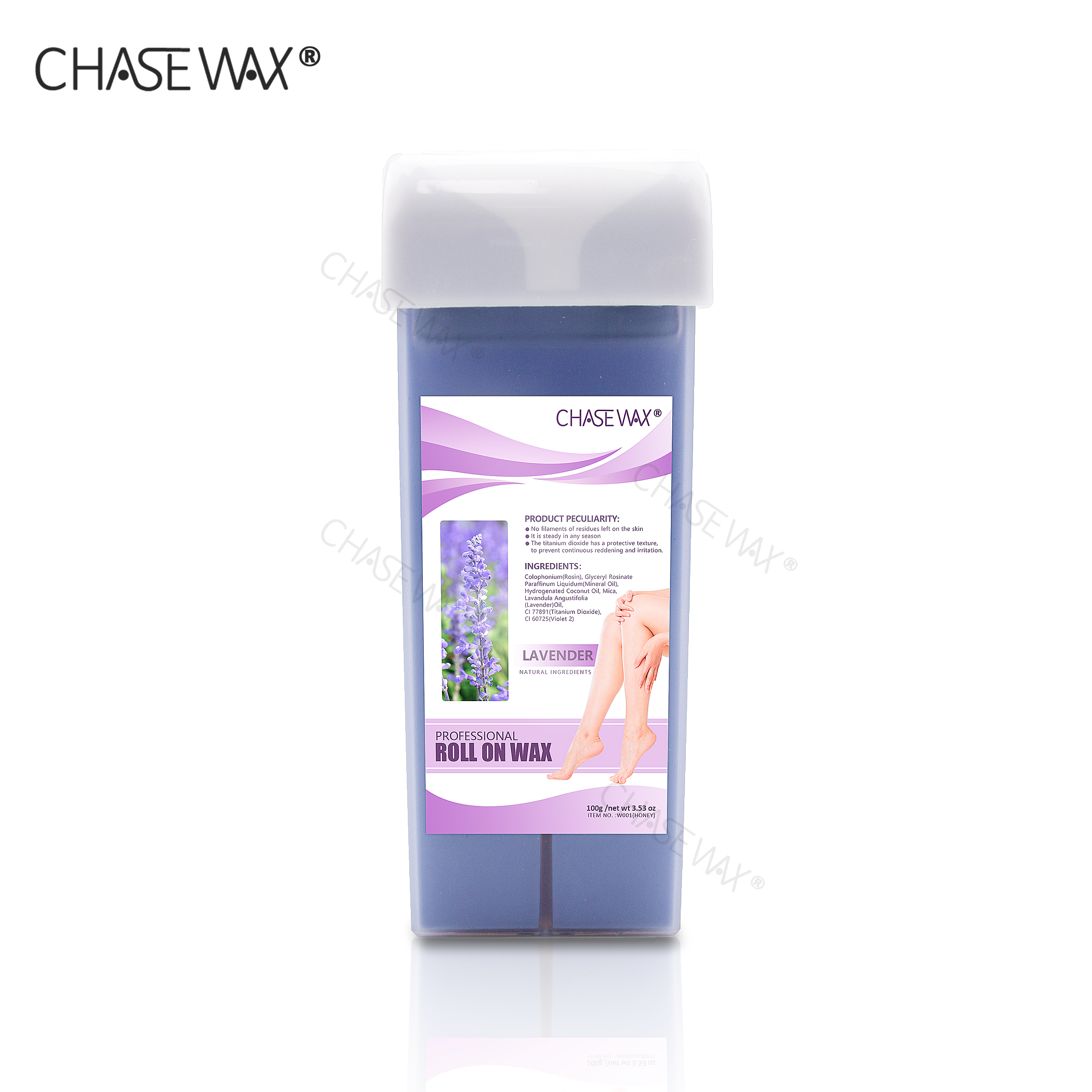 CHASE WAX 100G LAVENDER ROLL ON CARTRIDG