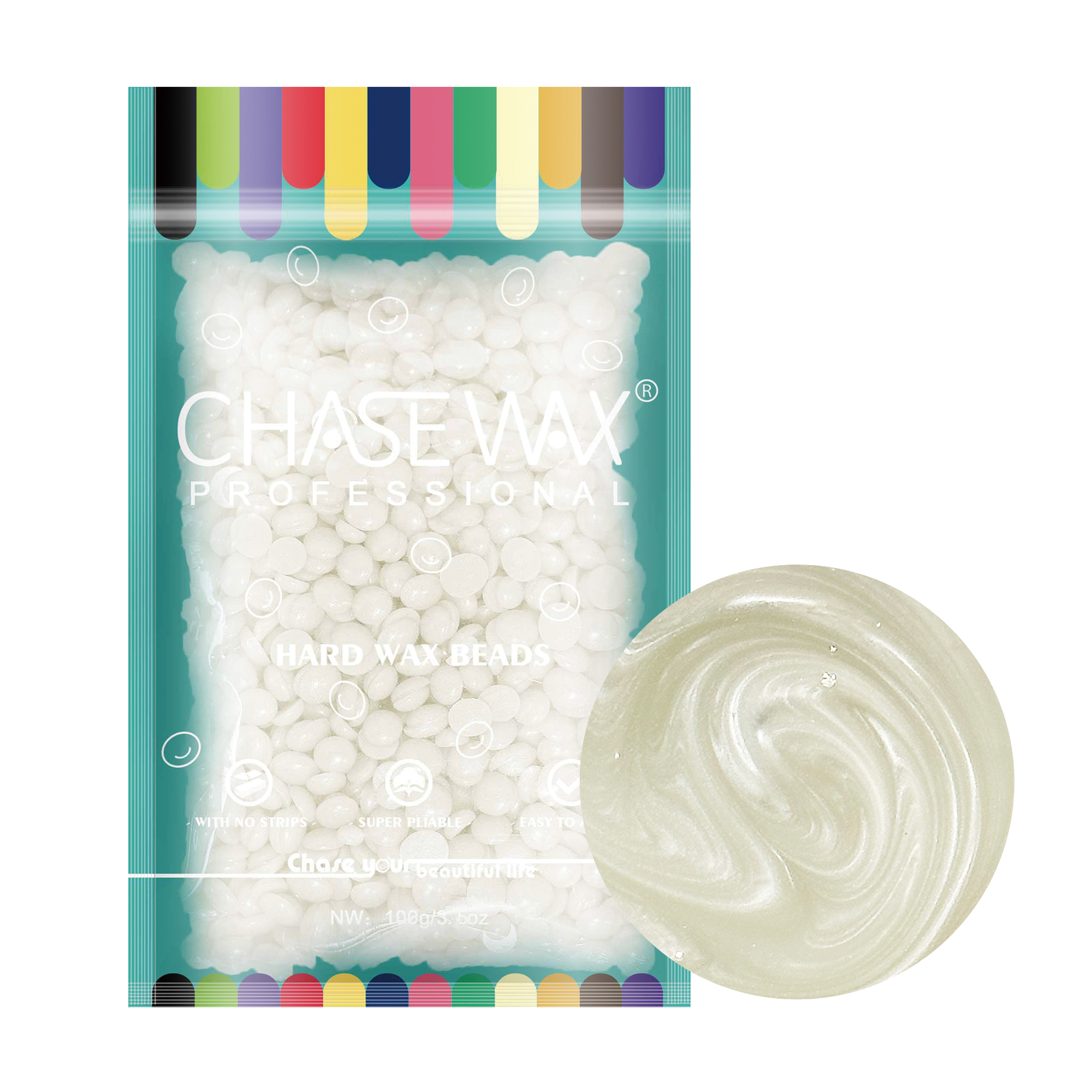 CHASE WAX 100G SHIMMER CLEAR GUMMY ROSIN