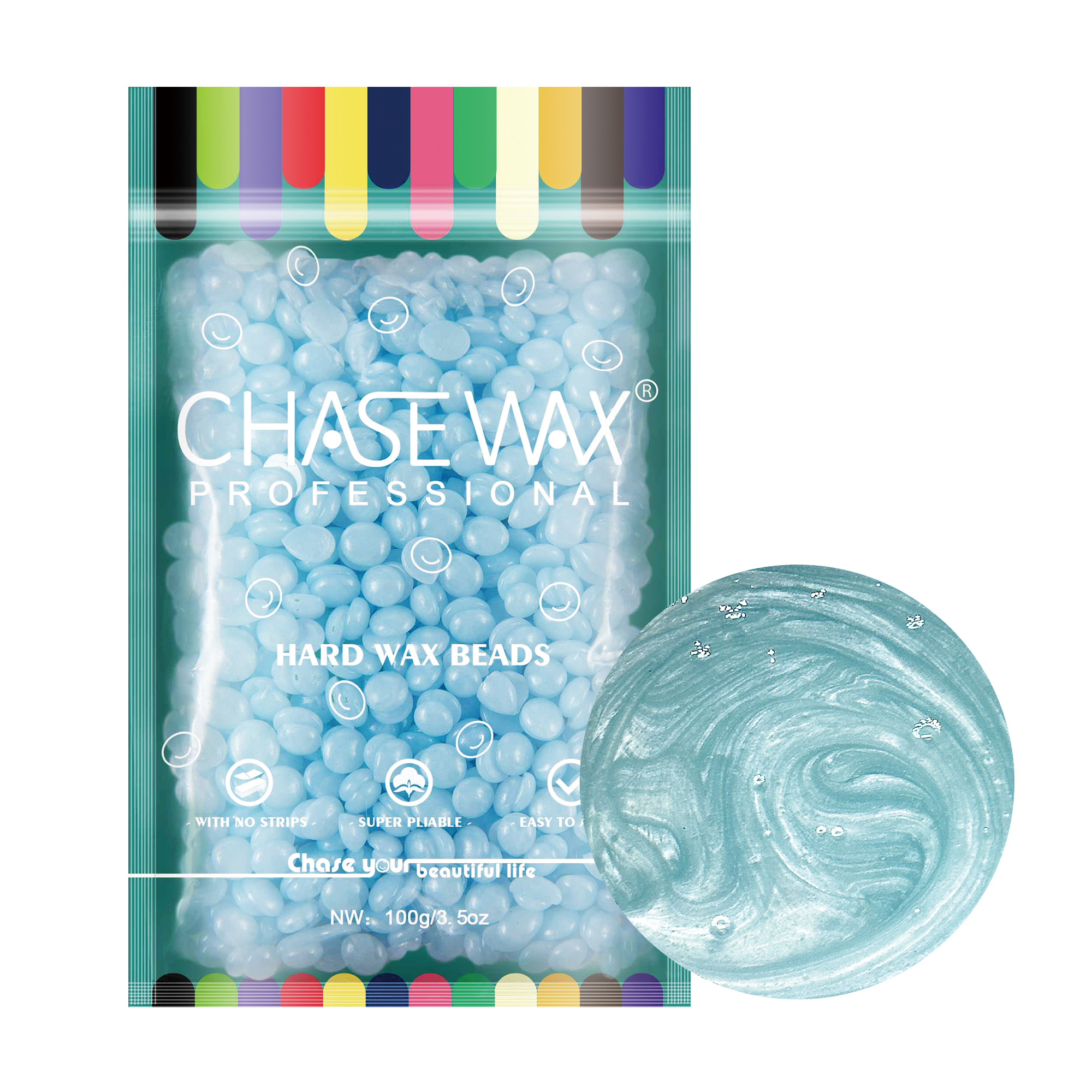 CHASE WAX 100G ICE BLUE ROSIN FREE WAX B