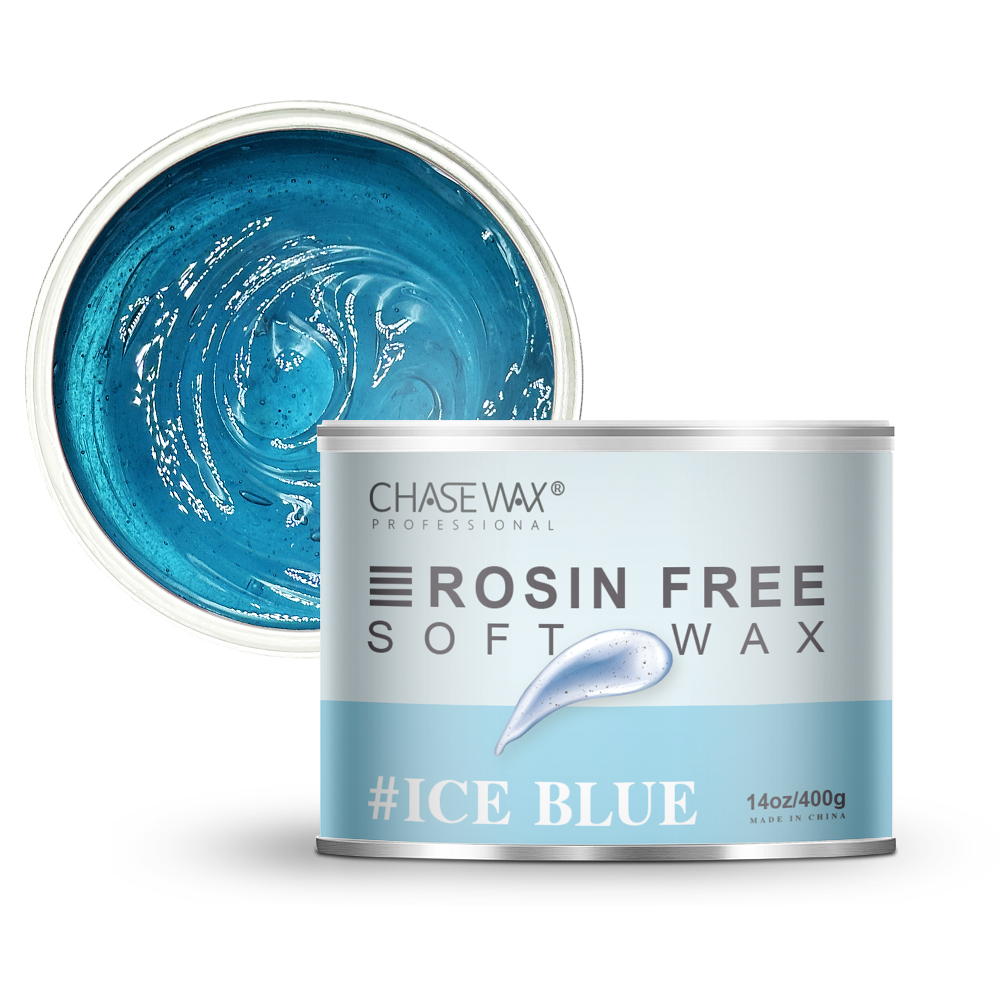 CHASE WAX 400G ICE BLUE ROSIN-FREE SOFT 